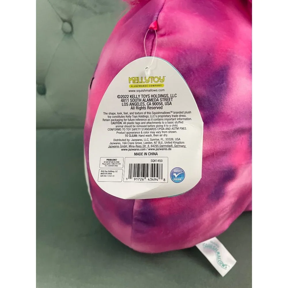 2022 Original Squishmallow Squish-Doos Lovisa Plush Kelly Toys - Picture 6 of 8